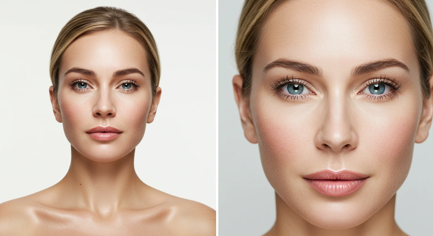  before & after liquid facelift treatment
